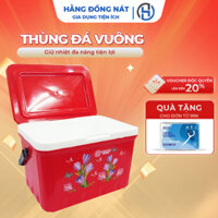 Thùng đá vuông giữ nhiệt 13 lít, 16 lít Việt Nhật, thùng đá vuông đa năng tiện lợi