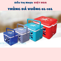 Thùng đá vuông size nhỏ từ 6 lít đến 16 lít, Thùng đá BIBI