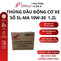 Thùng Dầu động cơ xe số SL-MA 10W-30 24 chai 1.2L - Honda Chính Hãng - 082322MAK9LV1