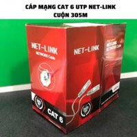 THÙNG DÂY MẠNG LAN, CÁP MẠNG LAN CAT6 Net Link (1 cuộn 305m) - Shop Blcomputer