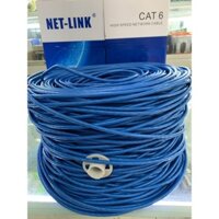 Thùng Dây Mạng NETLINK CAT 6 305M –Màu xanh