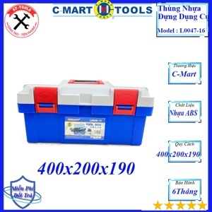 Thùng đồ nghề nhựa C-Mart L0046-17