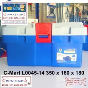 Thùng đồ nghề nhựa C-Mart L0045-14