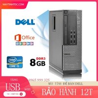 Thùng Đồng Bộ Dell Optiplex 790 Core i5 2400 | 8GB | SSD 240GB. Tặng USB Wifi , Bàn di chuột. Bảo hành 01 năm