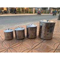 Thùng đốt vàng mã inox