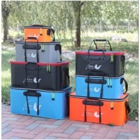 Thùng đựng cá đi câu đa năng gấp gọn siêu bền, thùng đựng cá eva 30cm, 35cm, 40cm, 45cm, 50cm,60cm,70cm