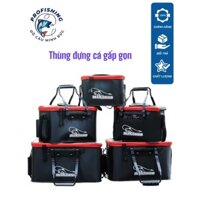 Thùng Đựng Cá Đi Câu Tiện Lợi Gấp Gọn 30cm - 35cm - 40cm- 45cm -50cm, Thùng Đựng Cá Gấp Gọn Đa Năng