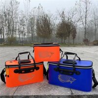 Thùng đựng cá đi câu, xô câu cá gấp gọn siêu bền (loại dày)