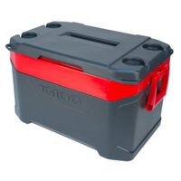 Thùng đựng đá Igloo Latitude™ 47 Lít (Jet Carbone/ Red Heat)