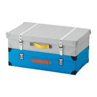 Thùng đựng đồ cao cấp có nắp Flyttbar toy trunk IKEA Blue