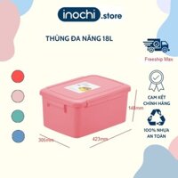 Thùng Đựng Đồ Chơi Cho Bé Notoro INOCHI Cao Cấp Đựng Đồ Chơi An Toàn, Gọn Gàng Cho Bé loại 18L loại lớn