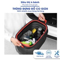 Thùng đựng đồ Gấp gọn co dãn để cốp Ô Tô dung tích 40L