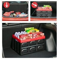 Thùng đựng đồ gấp gọn đa năng , hộp nhựa đựng đồ cốp sau ô tô nhựa PP cao cấp