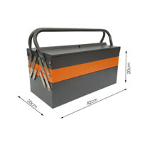 Thùng đựng đồ nghề sắt 3 tầng 5 ngăn đựng dụng cụ, đồ nghề đa năng Kirito Japan