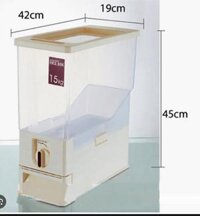 Thùng đựng gạo 15kg
