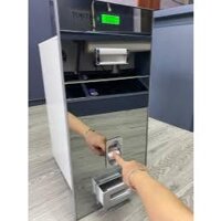 thùng đựng gạo cao cấp có thiết kế mặt kính điện tử
