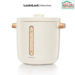 Thùng đựng gạo chân không Lock&Lock Vacuum Rice Keeper EJR983WHT