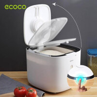 Thùng Đựng Gạo Ecoco 5Kg Cao Cấp, Chống Thấm Chống Ẩm Chống Mối Mọt,Tiện Lợi , Nhỏ Gọn Giày xinh 8668