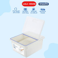 Thùng đựng gạo Sendai 12kg,thùng hộp đựng thực phầm, đồ ăn, ngũ cốc, Inochi Hokkaido