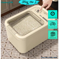 Thùng Đựng Gạo Thiết Kế Nắp Lật Thông Minh Chống Ẩm Mốc🌏FREE SHIP🌎Côn Trùng LOẠI 20KG - THÙNG ĐỰNG HẠT , ĐỰNG ĐỒ KHÔ
