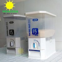 Thùng Đựng Gạo Thông Minh 15kg Matsu Duy Tân Trong Suốt