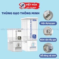 Thùng đựng gạo thông minh, hộp chứa gạo, thùng chứa gạo Duy Tân
