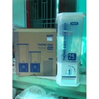 Thùng đựng gạo thông minh chính hãng duy tân 25kg rộng rãi