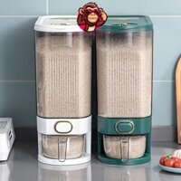 Thùng đựng gạo thông minh trong suốt 5 -10kg chống côn trùng ẩm mốc