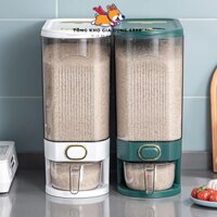Thùng đựng gạo thông minh trong suốt 5 -10kg chống côn trùng ẩm mốc