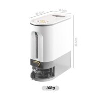 Thùng Đựng Gạo Thùng Đựng Gạo Tự Động Cấp Thực Phẩm Gia Dụng Nhà Bếp Chống Dịch Hại Chống Ẩm Ngũ Cốc Kín Hộp Đựng Thùng