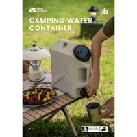 Thùng Đựng Nước Cắm Trại Có Vòi Nước MOBI GARDEN