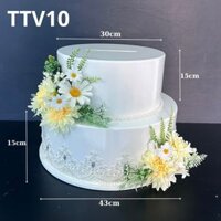 THÙNG ĐỪNG PHÔNG BÌ - LÀM BÁNH KEM GIẢ 2 TẦNG