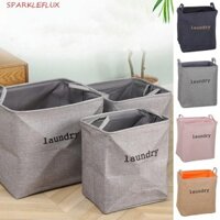 Thùng đựng quần áo SPARKLEFLUX, Giỏ đựng quần áo bẩn có thể gập lại EVA, Dung tích lớn di động có tay cầm Giỏ đựng quần áo dày Phòng khách