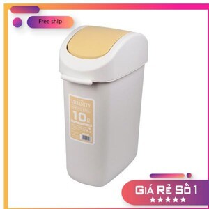Thùng đựng rác 10L nắp xoay Nhật Bản