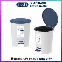 Thùng Đựng Rác Đạp Chân Tiện Lợi, Thùng Rác Văn Phòng Nắp Tròn Hiro INOCHI