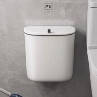 Thùng đựng rác nhà bếp treo cửa FEEKA có nắp sang trọng, thùng rác treo tủ bếp mini cỡ lớn nhỏ dễ thương
