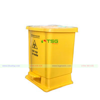 Thùng Đựng Rác Y Tế 25 Lít Màu Vàng