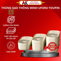 Thùng gạo 5 -10-15Kg, đựng ngũ cốc thức ăn vật nuôi chống ấm mốc côn trùng tặng cốc đong gạo