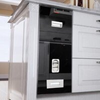 Thùng gạo mặt kính đen 15kg GR06.30B
