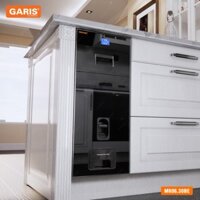 Thùng gạo mặt kính đen điện tử GARIS MR06.30BE