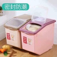 Thùng gạo Nhật tiện dụng SIZE TO 15kg