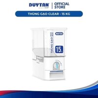 Thùng gạo thông minh Matsu Clear 15kg Duy Tân