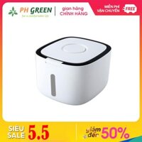 Thùng Gạo Thông Minh PH GREEN - Chất Liệu ABS Cao Cấp, Thể Tích Đựng Gạo 13kg, Bảo Quản Gạo Không Bị Ẩm Mốc ECOCO E2005