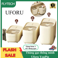Thùng gạo thông minh Uforu YouPin - Kích cỡ 5kg , 10kg , 15kg chống ẩm mốc , Chất liệu PP cao cấp