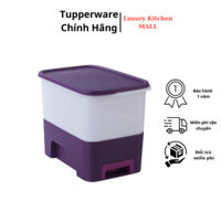 Thùng gạo Tupperware Rice Smart Junior 5kg - Đựng gạo tẻ, gạo nếp, gạo nứt, thiết kế thông minh