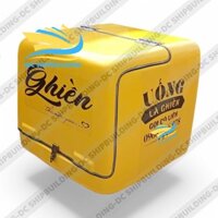 THÙNG GIAO HÀNG COMPOSITE 60X65X55CM, THÙNG CHỞ HÀNG GỌN NHẸ, THÙNG BÁN HÀNG LƯU ĐỘNG, THÙNG TIẾP THỊ TCH12