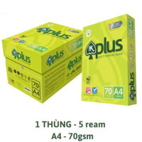 Thùng Giấy A4 IK Plus 70gsm (5 reams)-nhập khẩu từ Indonesia.