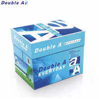 Thùng giấy in A4 Double A 70gsm (1 thùng 5 ream)