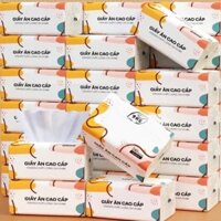 Thùng Giấy Rút oganic đa sắc 300 Tờ/Gói - 3 Lớp Cao Cấp,Khăn Giấy Ăn Rút Dai Mềm Và Mịn Siêu Tiện Lợi