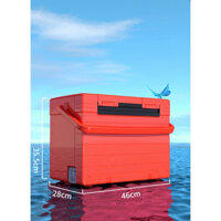 Thùng giữ nhiệt 28L - giữ đá lạnh MAWEIBE đa năng, dùng cắm trại, pinic cùng gia đình, câu cá, ướp lạnh 12 tiếng